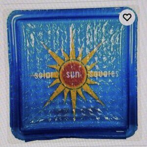 Solar Sun Rings UV Resistant Swimming Pool Heater Square Solar Cover, Sunburst